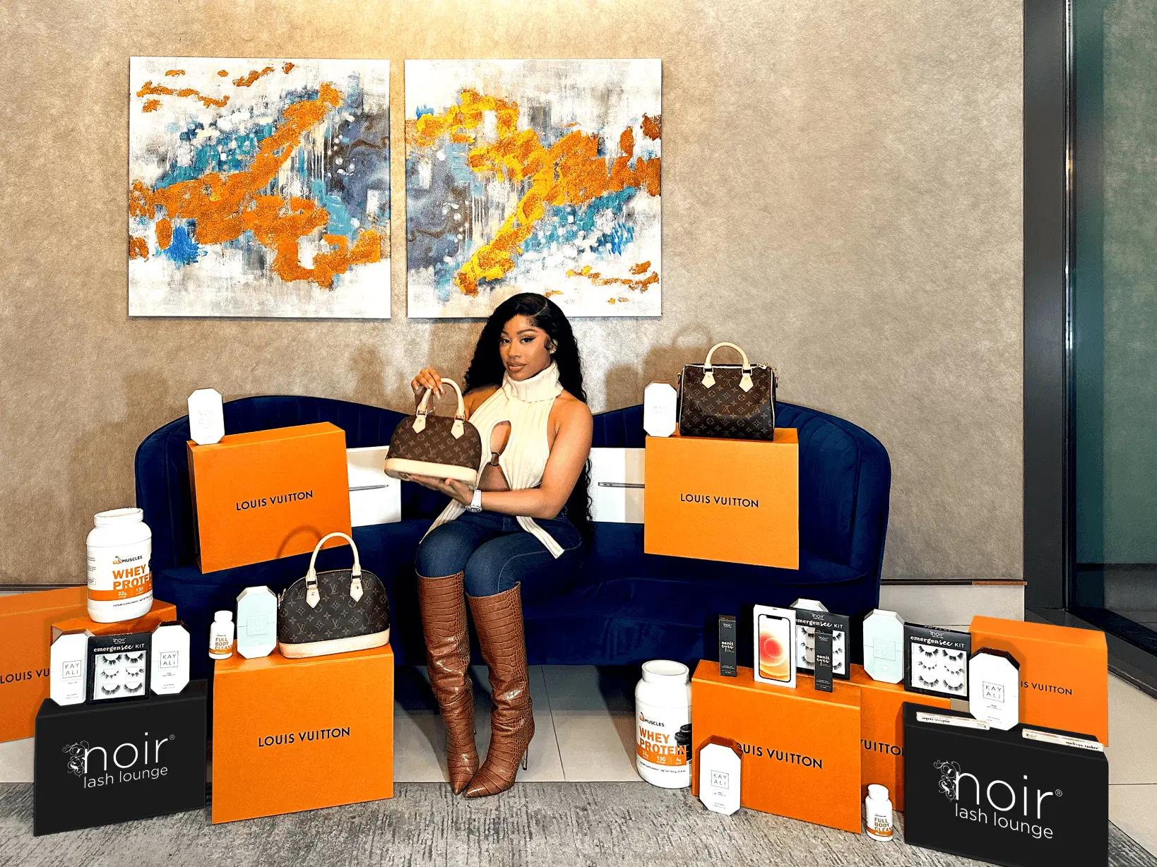 Hennessy Carolina with campaign prizes